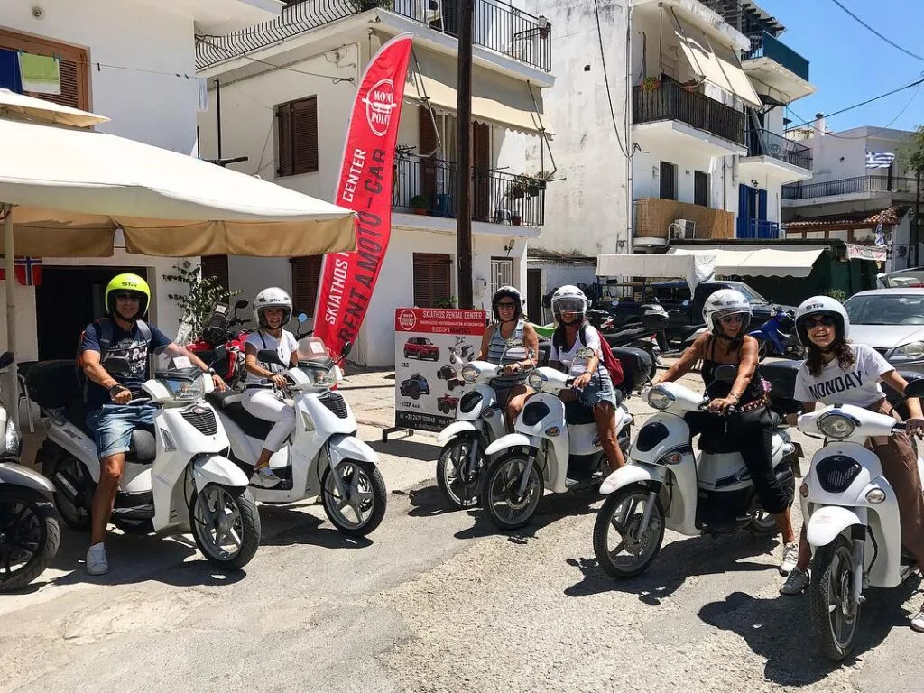 Auto-Motopoint Skiathos has been operating since 2015. Rent a Moto Rent a car Rent a Bike Skiathos. Auto Moto Point is located in the central area of Skiathos, only a 5-minute walk from the Bus Stop #4 Akropolis. With more than 10years of experience, will ensure your safety and provide you with a great rental experience in Skiathos.